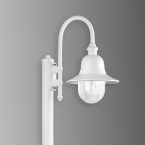 LCD Tuinpadverlichting van gegoten aluminium, wit