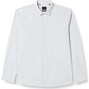 Sisley Heren 5UCMSQ01K Shirt, Multicolor 921, 38, Multicolor 921, 38