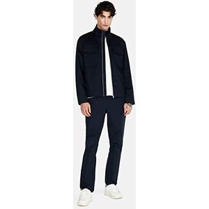 Sisley Men's 20VRSN01P Jacket, Dark Blue 06U, L, donkerblauw 06u, L