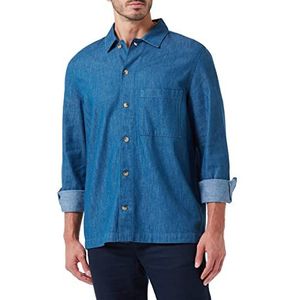 United Colors of Benetton Herenblouse, Blu 905, M