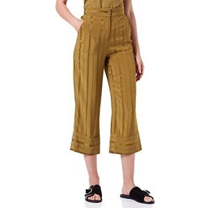 Sisley Shorts voor dames, Olijf Groen 950, 40