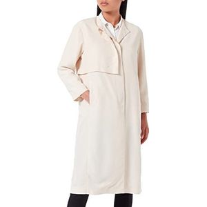 Sisley Trenchcoat voor dames, Creamy White 0m5, 40