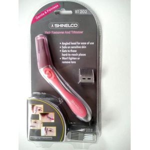 Shinelco - Mini-Epilator/Tondeuze op batterijen en met kleine borstels
