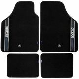 Sparco Automatten Universeel set van 4 - Stof - Zwart
