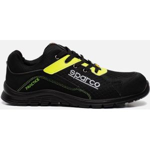 07517NRGF Sicherheitsschuh Practice Jos esd S1P src Schwarz/Gelb 43 - Sparco