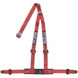 Sparco - 3-Punts Sportgordel - Rood - Incl. Schroefbevestiging