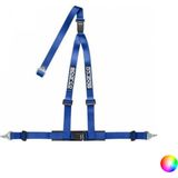 Sparco - 3-Punts SportGordel - Zwart - Incl. Bekkenbeschermer - ECE E-Keur