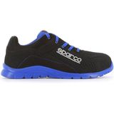 Sparco - Pratice Nelson S1P - Werkschoenen - Zwart - 3D-gaas - Antikrassmicrovezel