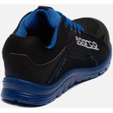 Sparco - Pratice Nelson S1P - Werkschoenen - Zwart - 3D-gaas - Antikrassmicrovezel