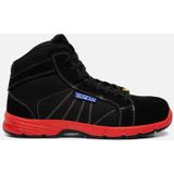 Sparco S3 Challenge-H veiligheidsschoenen nylon zwart, zwart., 44 EU