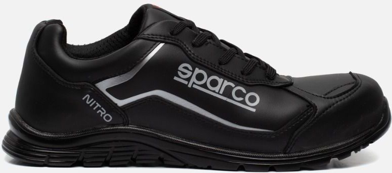 Sparco Teamwork Scarpa Antinfortunistica Da Lavoro-Bassa per UOMO E Donna-Nitro-S3 SRC, veiligheids- en brandlaarzen, uniseks, volwassenen, zwart/zwart, 48 EU, meerkleurig, 42/50 EU, Meerkleurig