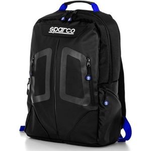 Formule 1 Rugtas Sparco 15 liter Zwart/Blauw