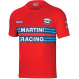 Sparco - T-Shirt - Martini Racing Replica - Wit - Stretch Jersey