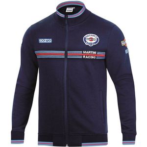 Sparco Full Zip Sweatshirt Martini Racing - Marineblauw