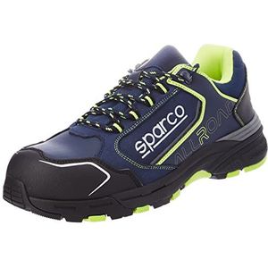 Sparco ALLROAD Veiligheidsschoenen S3 SRC Blu-Geel Fluo