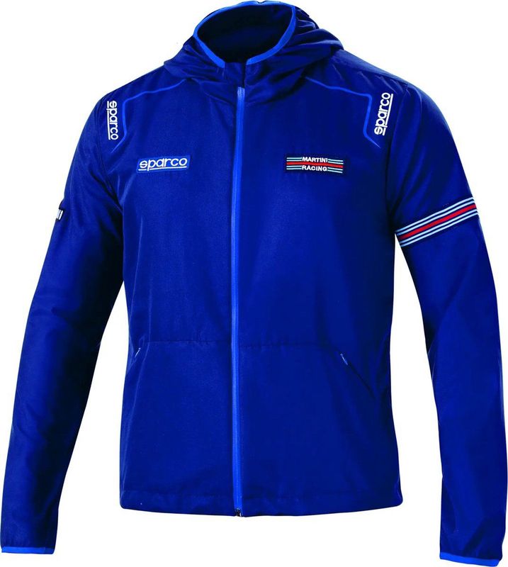 Sparco - WINDSTOPPER MARTINI RACING - Lichtgewicht Jas - Marineblauw - Waterafstotend