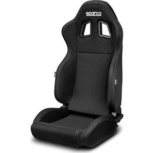 Sparco Sportstoel R100 MY22 Zwart/Zwart