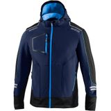 Sparco - YORK - Softshell Jas - Blauw - Met Capuchon