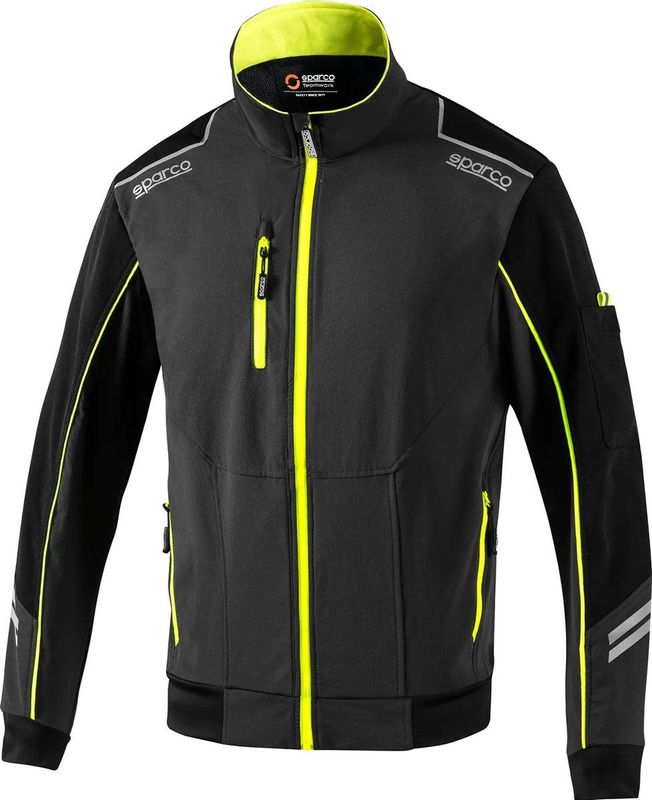 Sparco - AUSTIN - Softshell Jas - Blauw - Lichtgewicht