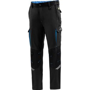 Sparco OREGON Werkbroek Marineblauw-Lichtblauw – Technische Stretch Werkbroek met Knieversteviging