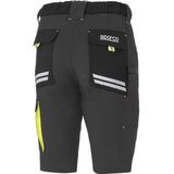 Bermuda's - Zwart - 90% Nylon 10% Elastaan