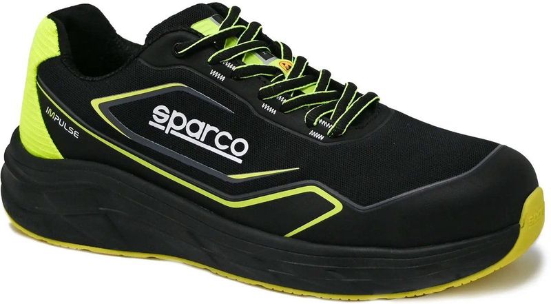 Sparco - IMPULSE Luton - Veiligheidsschoenen - Black - Lichtgewicht - Antislip