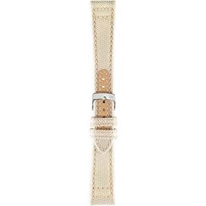 Morellato Sportcollectie, uniseks, Mod. Athletic, van stof - A01X4496A06, Beige, riem