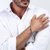 Maserati - JM222AVD05 Armband - Zilver - Staal - Glanzend