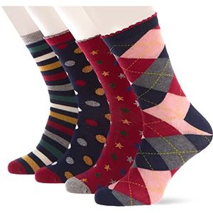 United Colors of Benetton Sokken (2 stuks) voor kinderen, meerkleurig 902, 20 EU