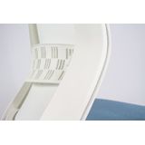 Linea Fabbrica Linea bureaustoel Tekna White 01 l.blauw/wit met 3D armleuning - meerkleurig LF-2021525