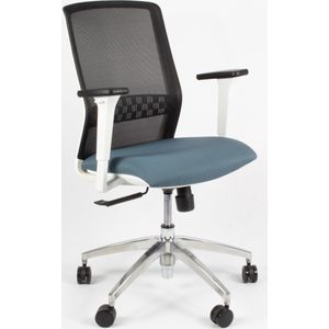 Linea Fabbrica Linea bureaustoel Tekna White 01 zwart/antraciet met 3D armleuning - meerkleurig LF-2021105
