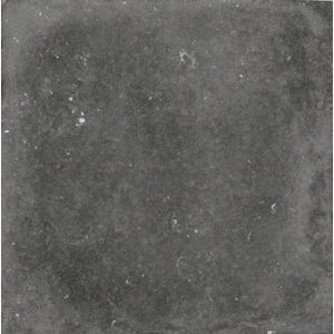 Flaviker  Tegel 60 x 60 cm - Black - Keramiek - Vierkant - 3 stuks - 1,08 m2 - Natuursteenlook - Vloertegels - Wandtegels - Tegels - 0004160