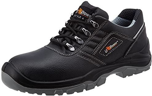 U-Power - Tongue - Lage Veiligheidsschoenen - Zwart - Leer - S3 SRC