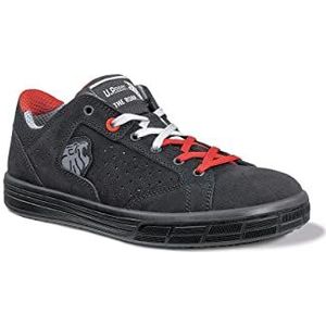 Upower SN20096-41, industriële schoen, uniseks, zwart en rood, 41 EU