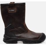 U-power - Alaska - Veiligheidsschoenen - Zwart - Pull-upleer - Antislip