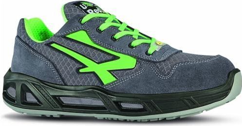 U-Power - Point - Veiligheidsschoenen - Zwart - Nylon/Suède - S1P SRC ESD