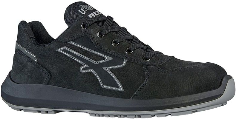 U-Power - Red Industry Shedir S3 - Werkschoen - Zwart - Nubuckleder