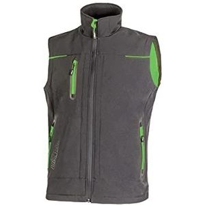 U-power - Softshell Weste Wasserdicht Atmungsaktiv Winddicht universe xl Grau