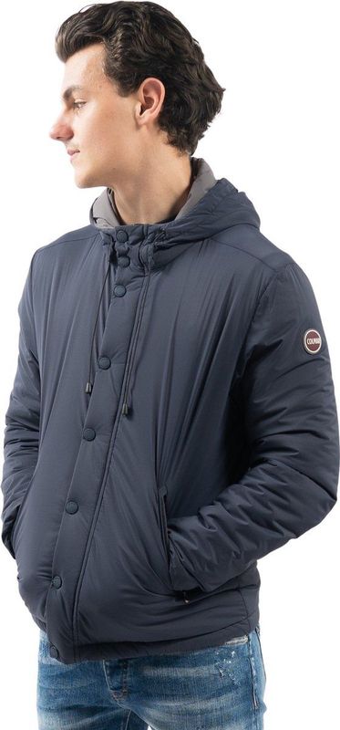 Colmar Blauw Zomerjas met Capuchon