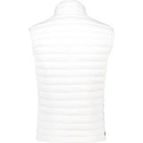 Colmar bodywarmer wit effen rits slim fit