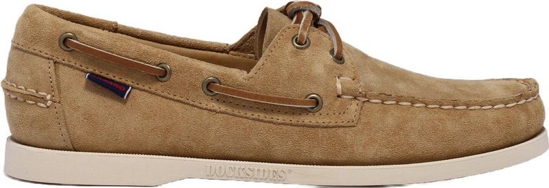 Sebago - Heren Schoenen - Beige - Leer - Sailor