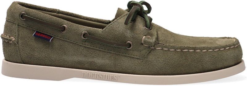 Sebago Men Portland Flesh Out Green Military-Schoenmaat 44