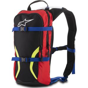 Rugzak Iguana Alpinestars Zwart-Blauw-Rood-Neon Geel