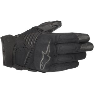 Alpinestars - Faster - Handschoenen - Zwart - Leer - Softshell