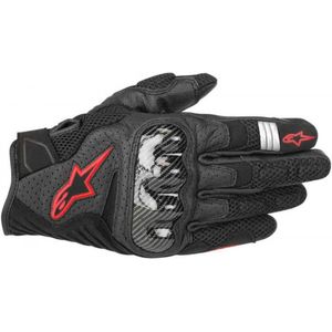 Alpinestars SMX-1 R Handschuh schwarz/rot XL - Motorradbekleidung - Motorradhandschuhe -