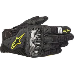 Alpinestars SMX-1 Air V2, Handschoenen, zwart/neon geel, L