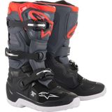 Crosslaarzen Junioren Alpinestars Tech 7 S Zwart-Grijs-Rood