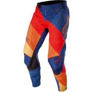 Alpinestars Crossbroek Techstar Venom Dark Blue/Red/Tangerine