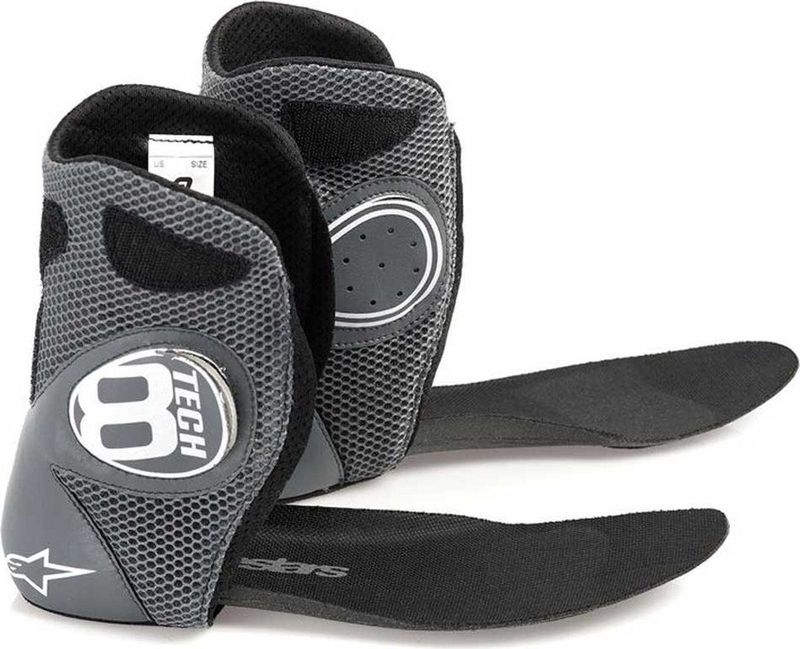 Alpinestars - Tech 8 - Binnenste Laarzen - Zwart - Materiaal: Kunststof