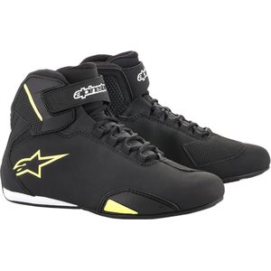Alpinestars Sektor, schoenen, zwart/neon geel, 12 US